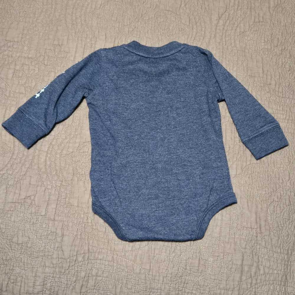 Carhartt Long Sleeve Bodysuit Front end loader 6M